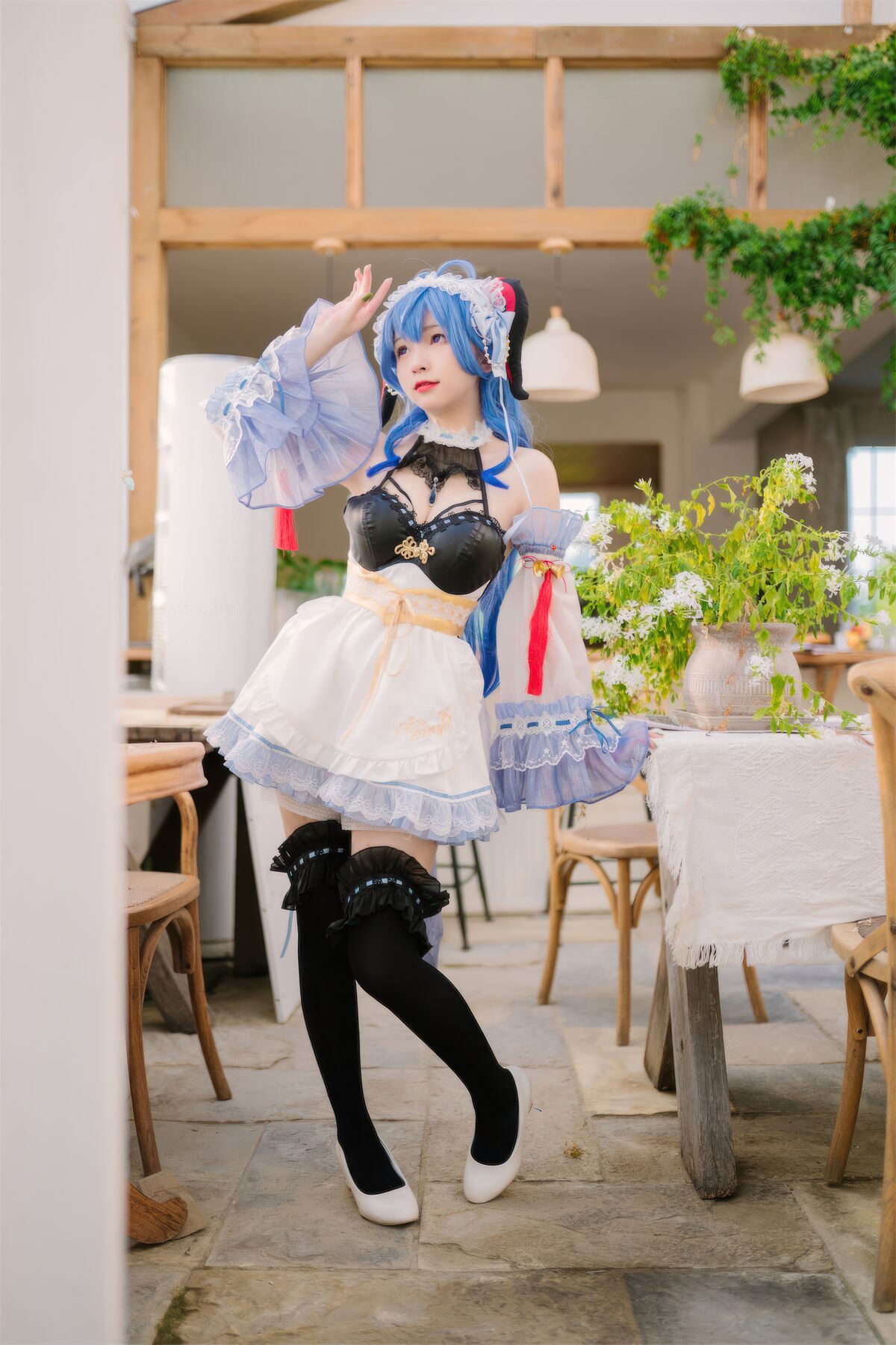 Coser@花铃 甘雨女仆 0008 8000528435.jpg