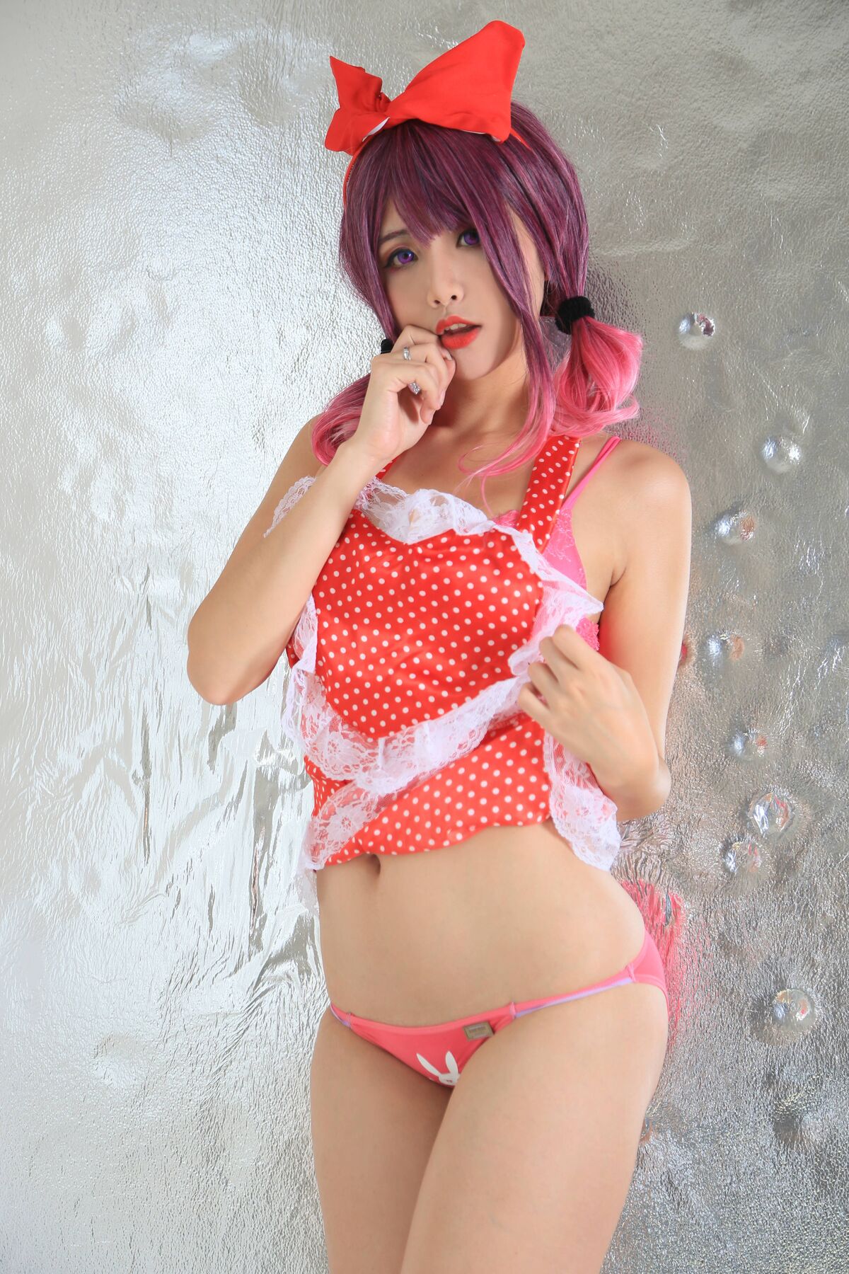 Coser@Hana Bunny Red Heart Apron 0004 8746067548.jpg