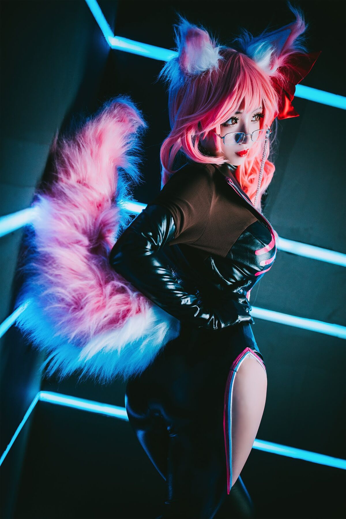 Coser@Rioko 凉凉子 Tamamo Mae Secretary Kitsune 玉藻前 秘书狐 0004 6663490381.jpg