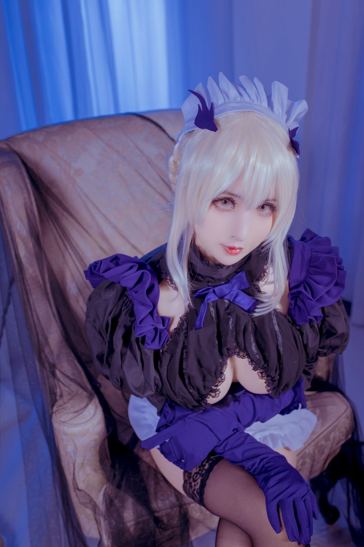 Coser@Rioko凉凉子 Black Gun Stupid Maid 黑枪呆女仆 0009 7790659301.jpg