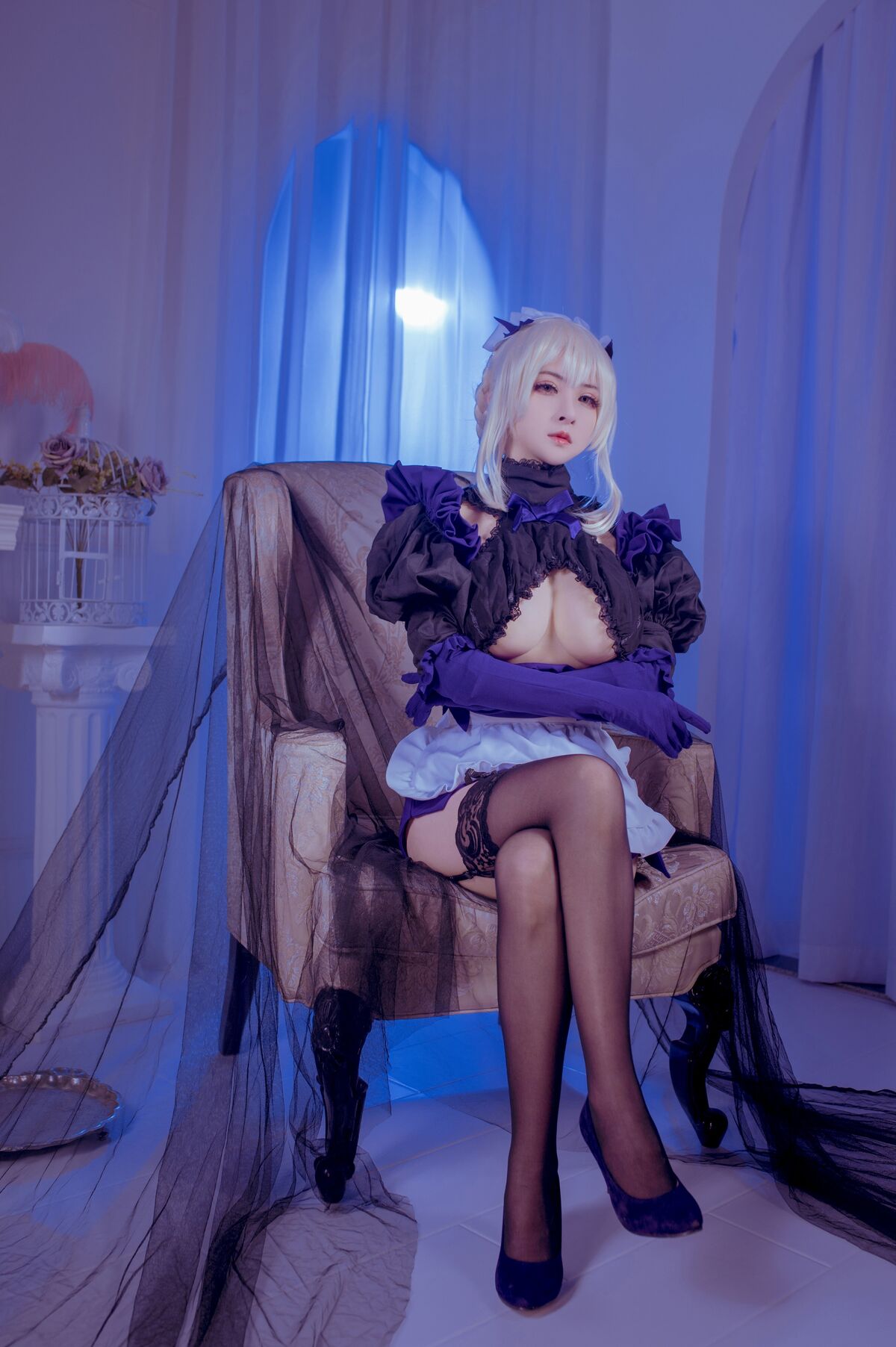 Coser@Rioko凉凉子 Black Gun Stupid Maid 黑枪呆女仆 0010 0475155632.jpg