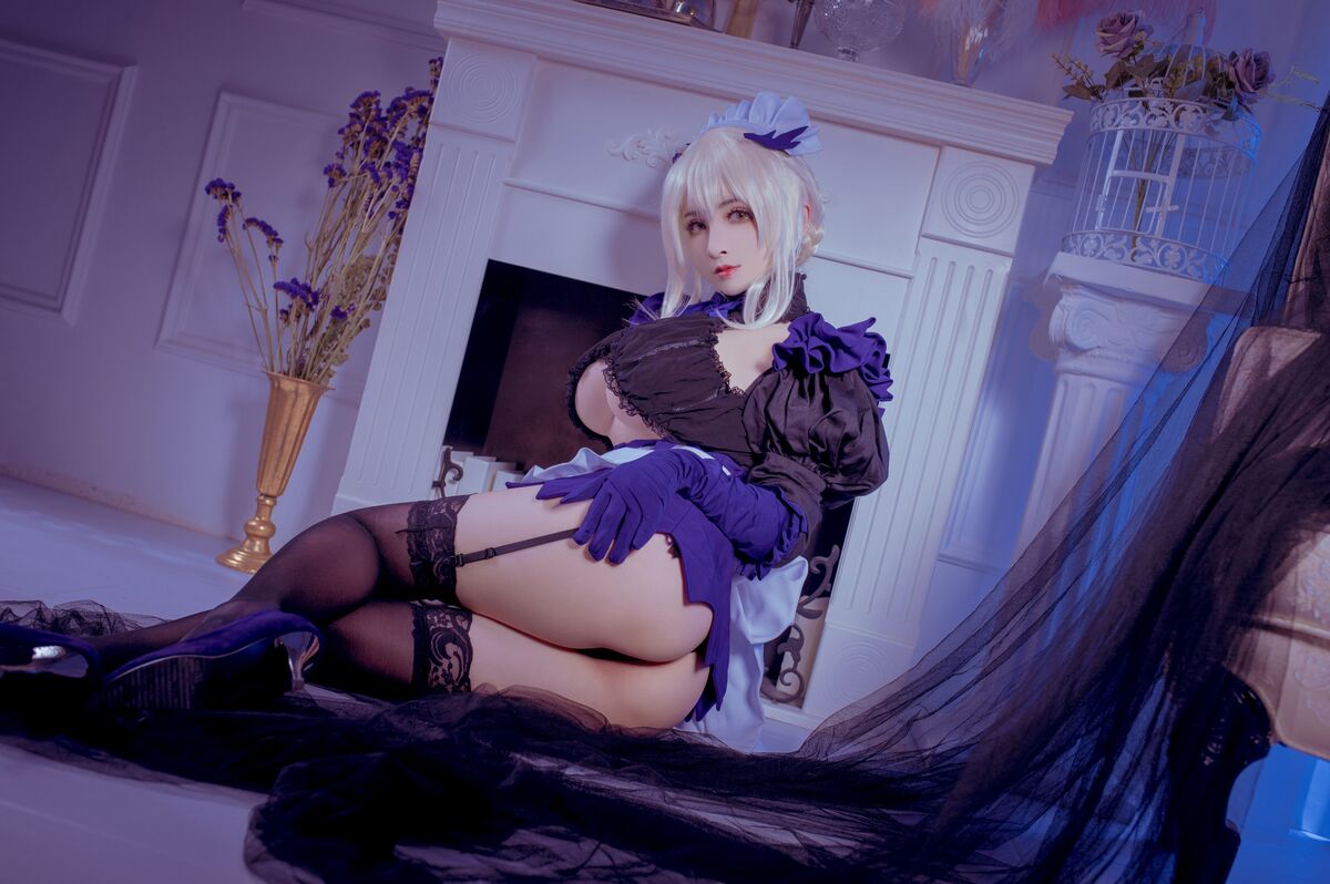 Coser@Rioko凉凉子 Black Gun Stupid Maid 黑枪呆女仆 0021 5197959805.jpg