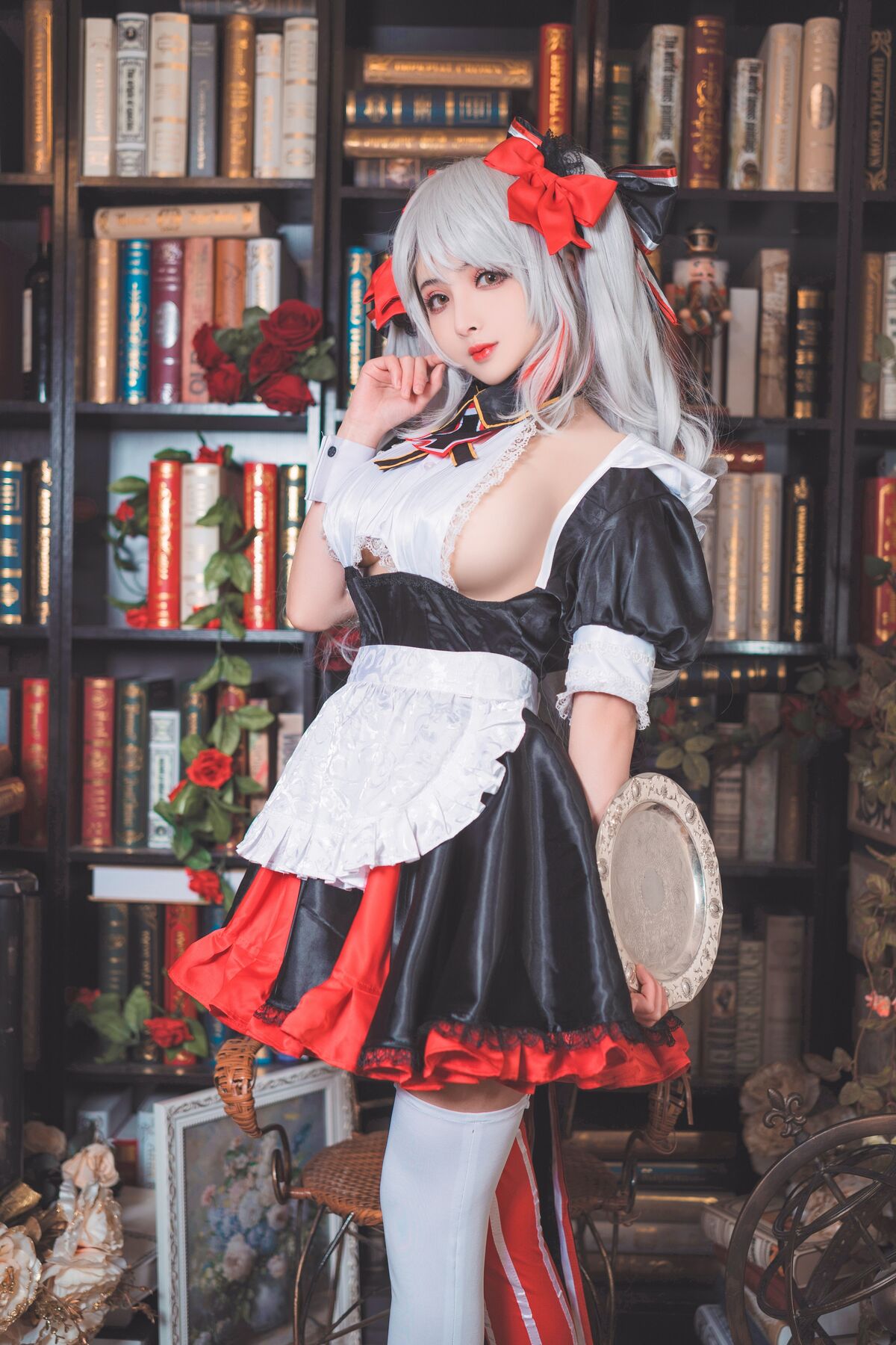 Coser@Rioko凉凉子 Maid Eugen 欧根女仆 0001 7031101456.jpg