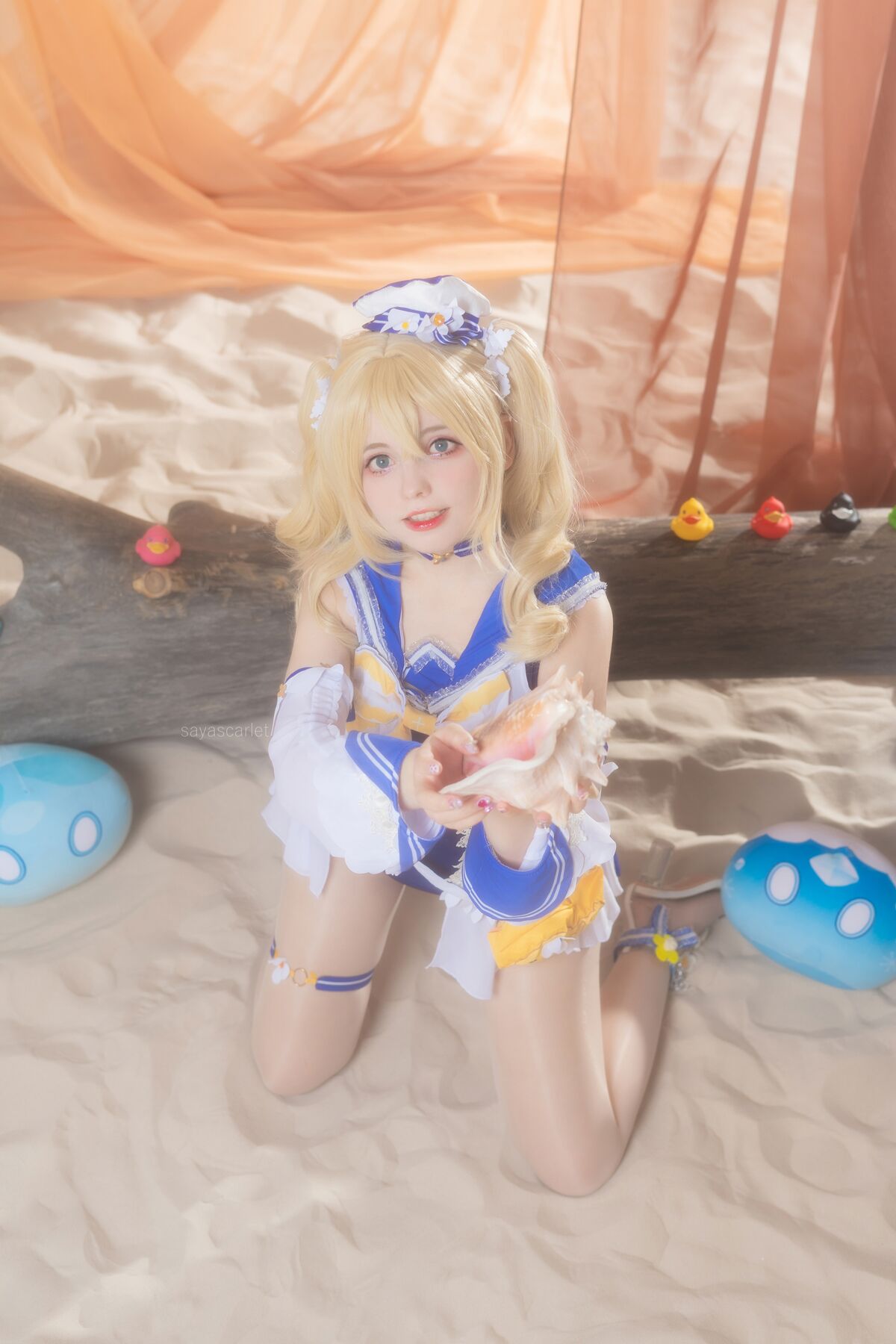 Coser@Saya Scarlet Barbara Swimsuit Genshin Impact 0009 3409782490.jpg