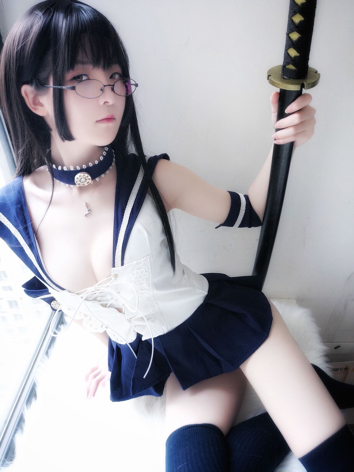 Coser@一小央泽 Katana And Sailor Suit 0012 6698881876.jpg