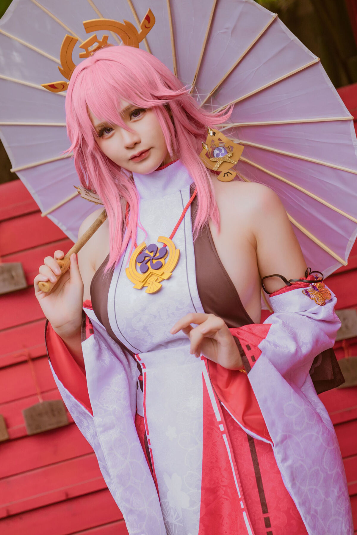 Coser@前羽Rissoft344 – 八重神子Cosplay集