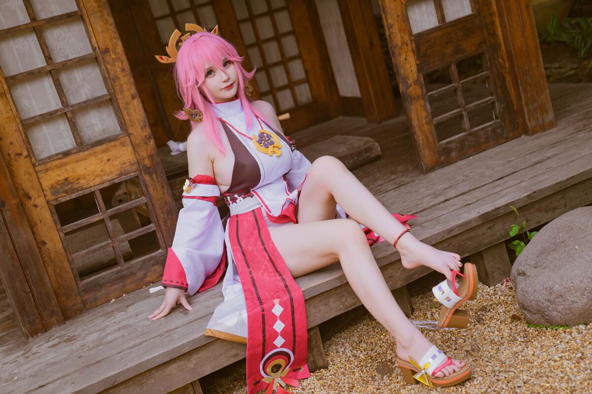 Coser@前羽Rissoft344 八重神子Cosplay集 0033 3939432864.jpg