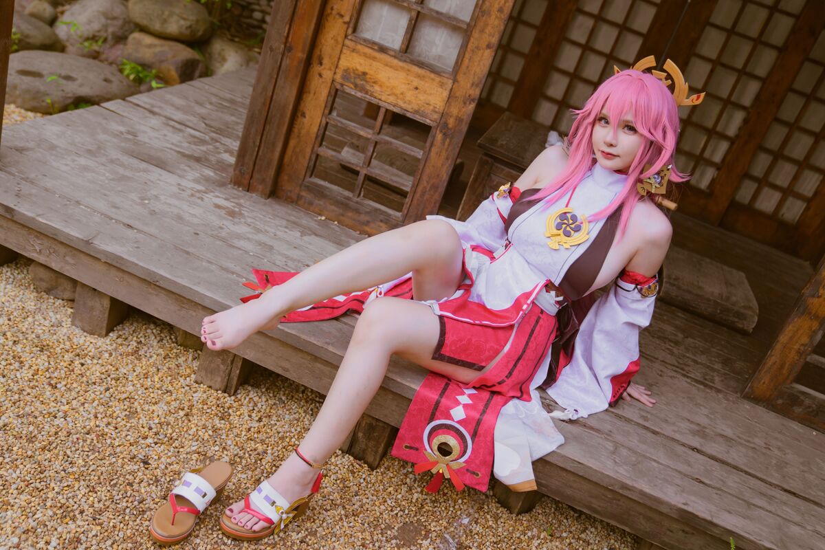 Coser@前羽Rissoft344 八重神子Cosplay集 0035 3835702386.jpg