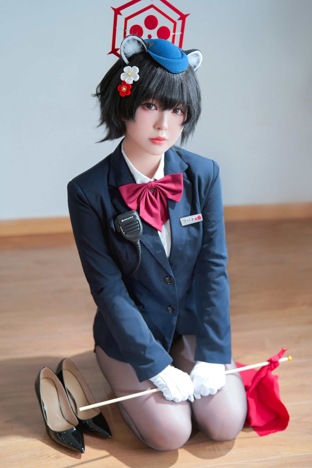 Coser@半半子 – ガイド春日ツバキ 自撮