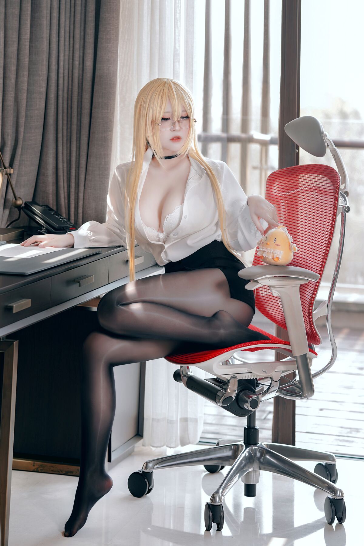 Coser@半半子 怨仇 办公室的意外 0006 3582362967.jpg