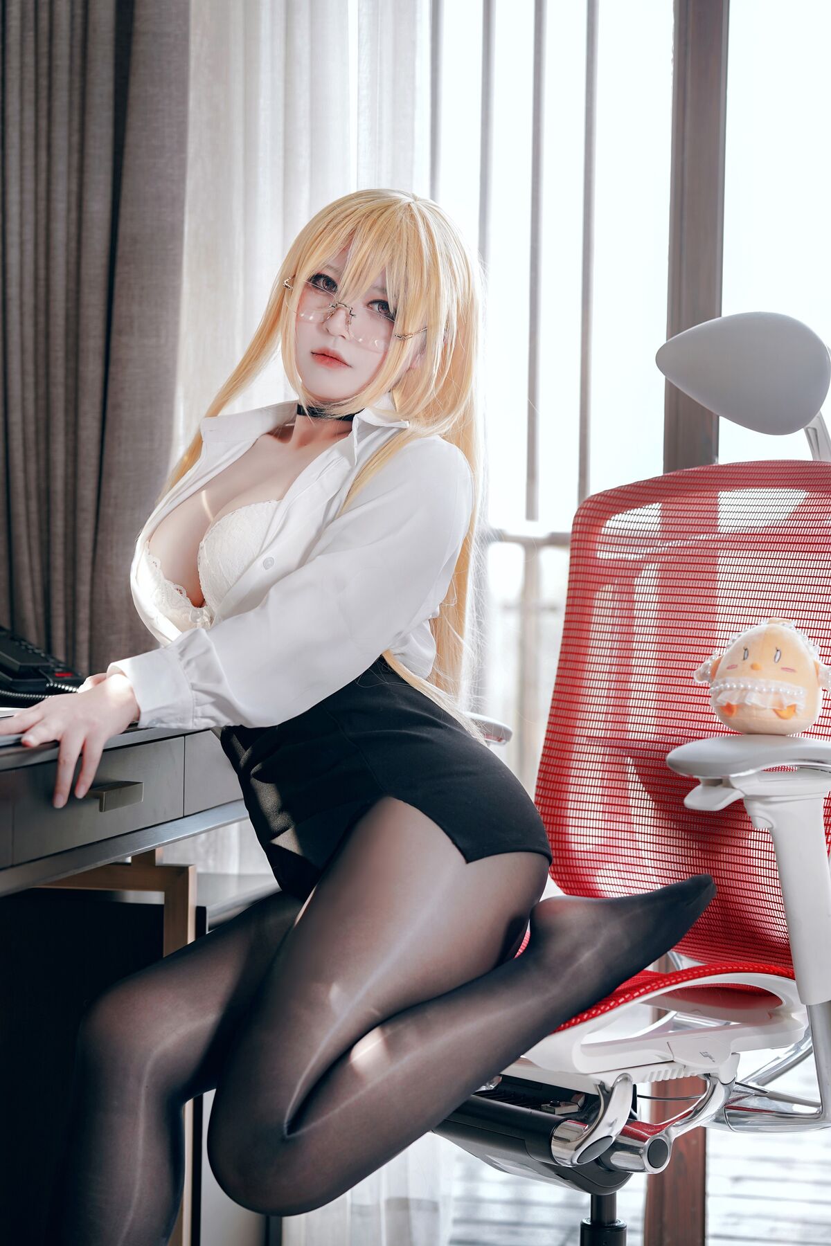 Coser@半半子 怨仇 办公室的意外 0007 4107612103.jpg