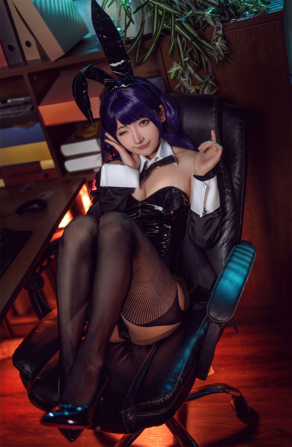 Coser@是三不是世w No.032 喜多川海梦 紫发兔女郎 0003 0643823760.jpg