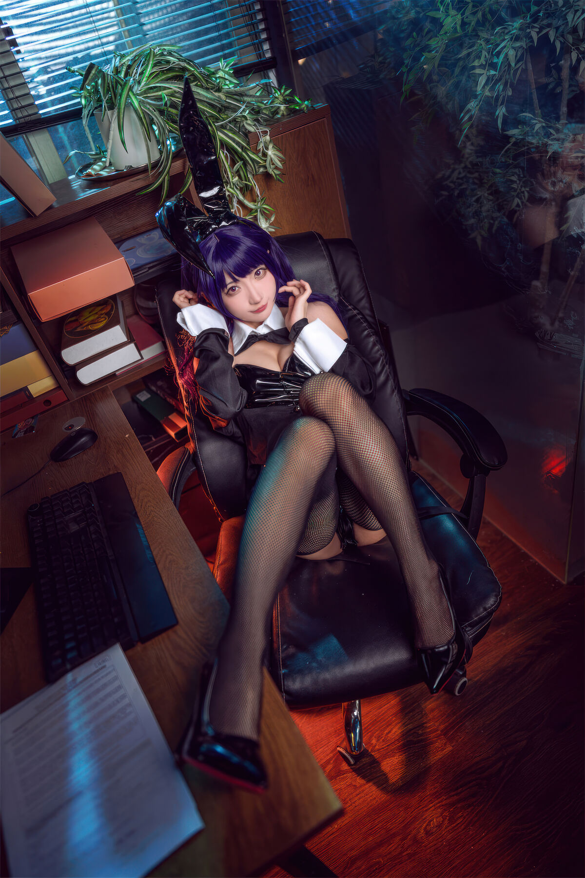 Coser@是三不是世w No.032 喜多川海梦 紫发兔女郎 0009 5846960906.jpg