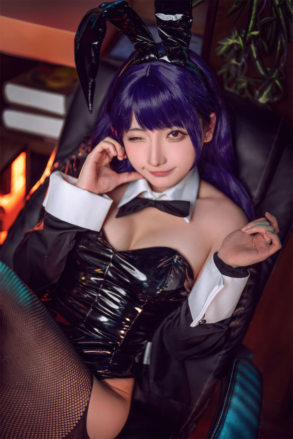 Coser@是三不是世w No.032 喜多川海梦 紫发兔女郎 0041 3934484770.jpg