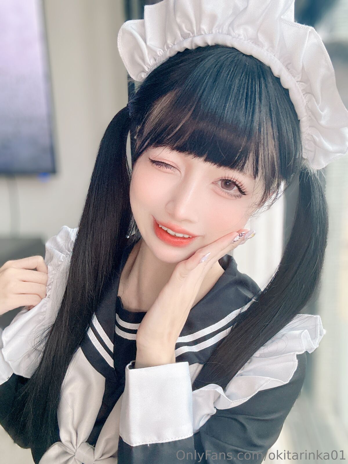 Coser@沖田凜花 Rinka Sailor Suit Maid 0032 6781916471.jpg