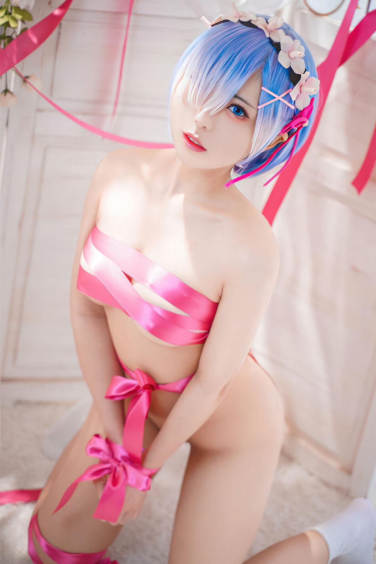 Coser@虎森森 – 蕾姆丝带