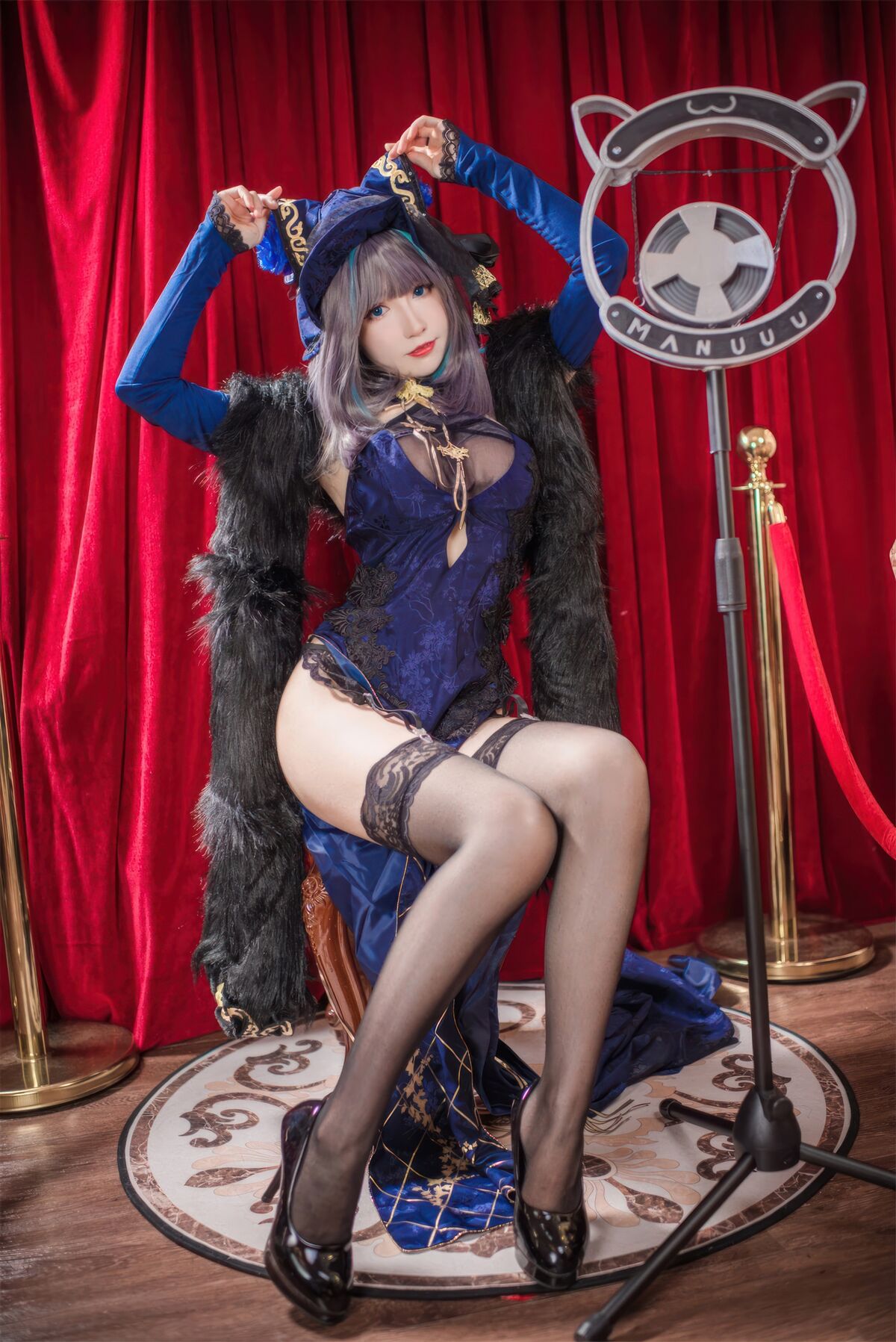 Coser@衣衣 碧蓝航线 柴郡旗袍 0006 2059297278.jpg