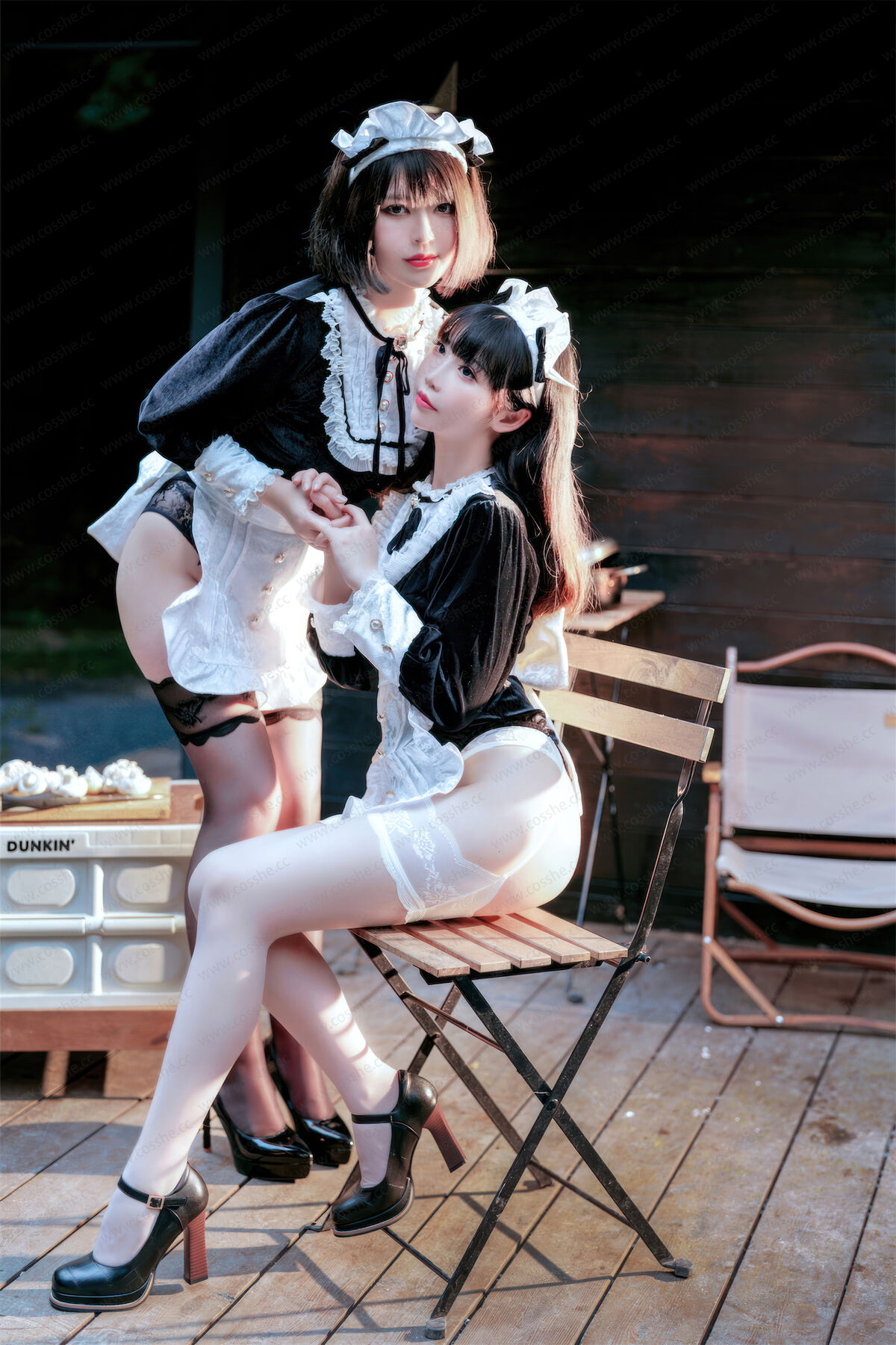 Coser@面饼仙儿 No.136 And 半半子 Maid姉妹 0003 1210917305.jpg