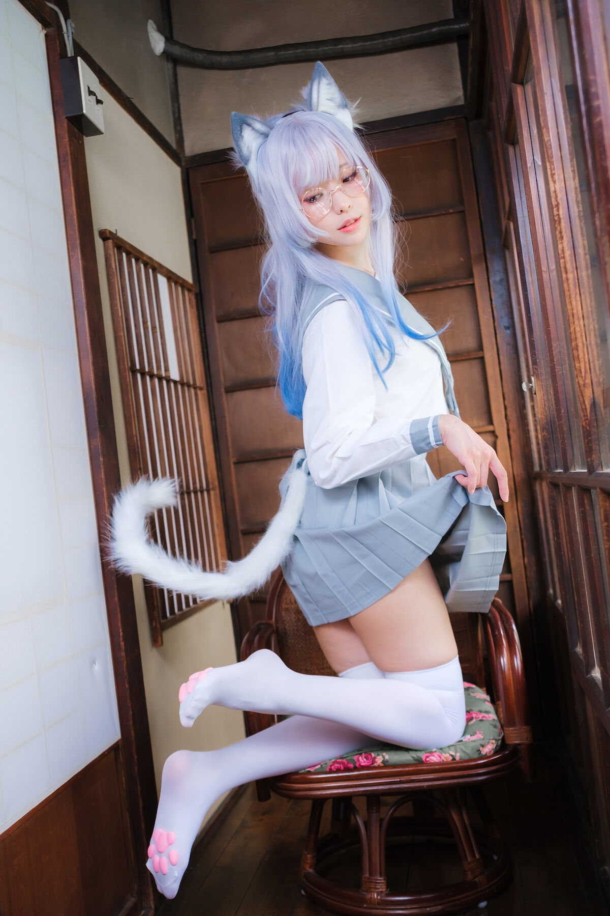 Coser@ElyEE子 Ely_eee 緣廊白貓 0016 4184936254.jpg