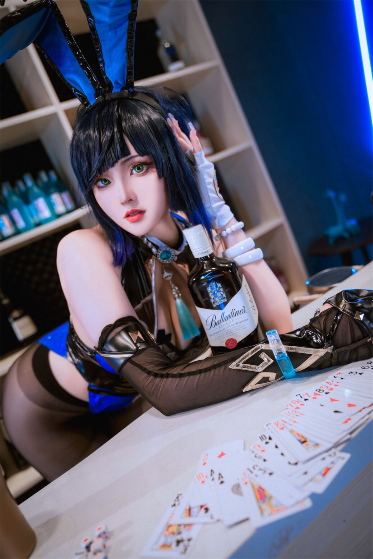 Coser@Natsuko夏夏子 夜兰兔女郎 0038 9668666261.jpg