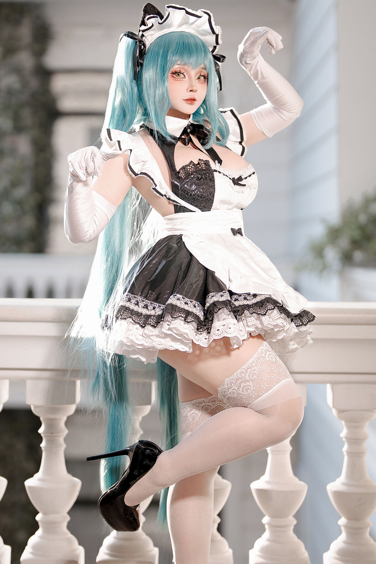 Coser@Sayo Momo NO.100 NIKKE Privaty Maid Part1