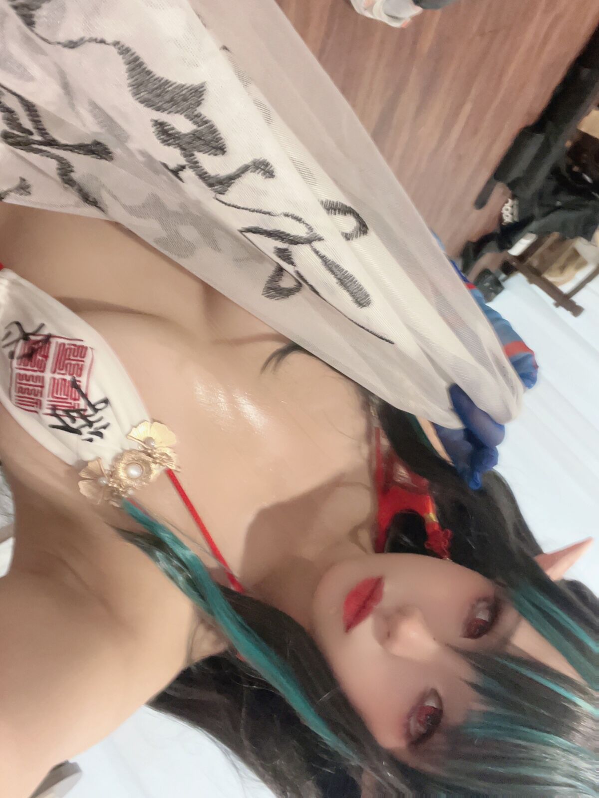 Coser@小和甜酒 橙风千雅 年夕旗袍双人御守 Part3 0044 4406272782.jpg