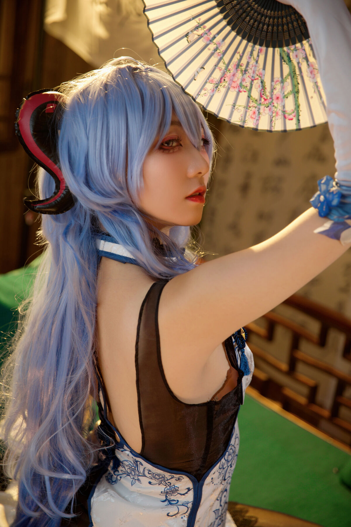 Coser@屑雪雪鸭 甘雨青花瓷旗袍 0033 6278927002.jpg