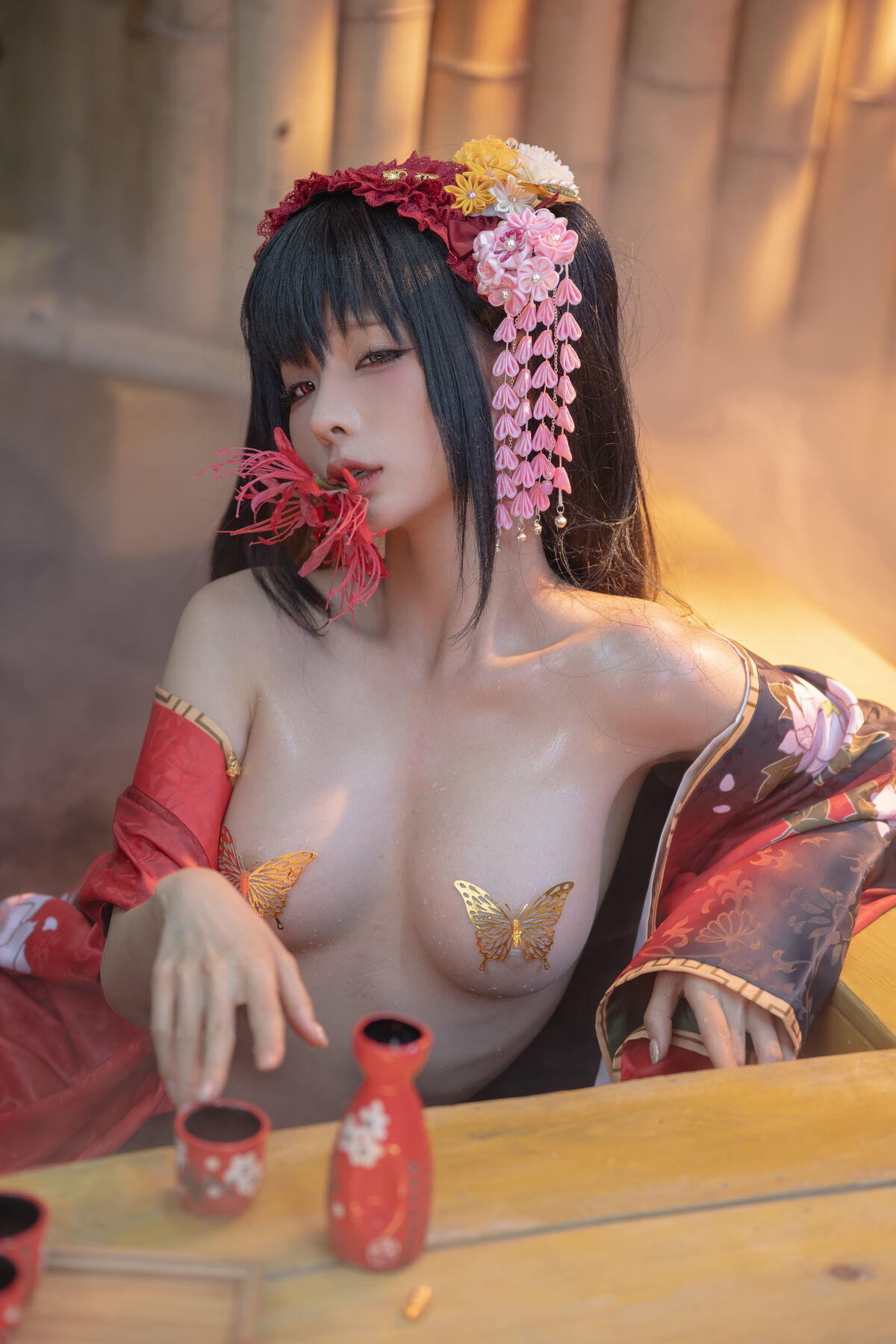 Coser@蠢沫沫 狂三和服cos Part1 0006 9339709539.jpg