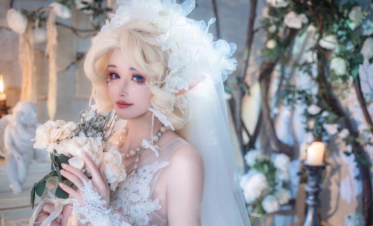 Coser@鹿八岁 NO 48 妖精の花嫁 0007 2398605854.jpg