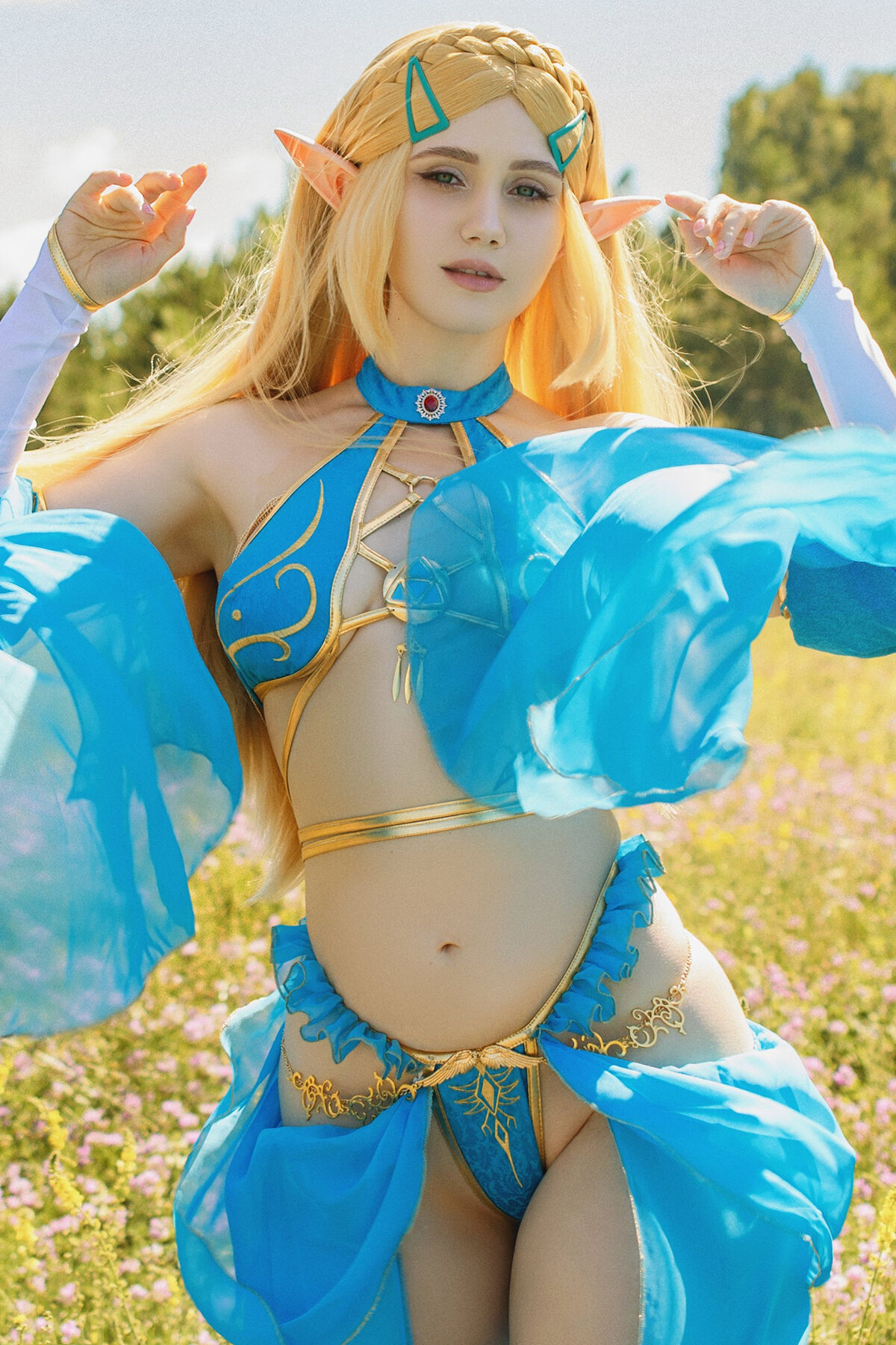 Coser@Jyu San – Princess Zelda Gerudo Outfit Part1