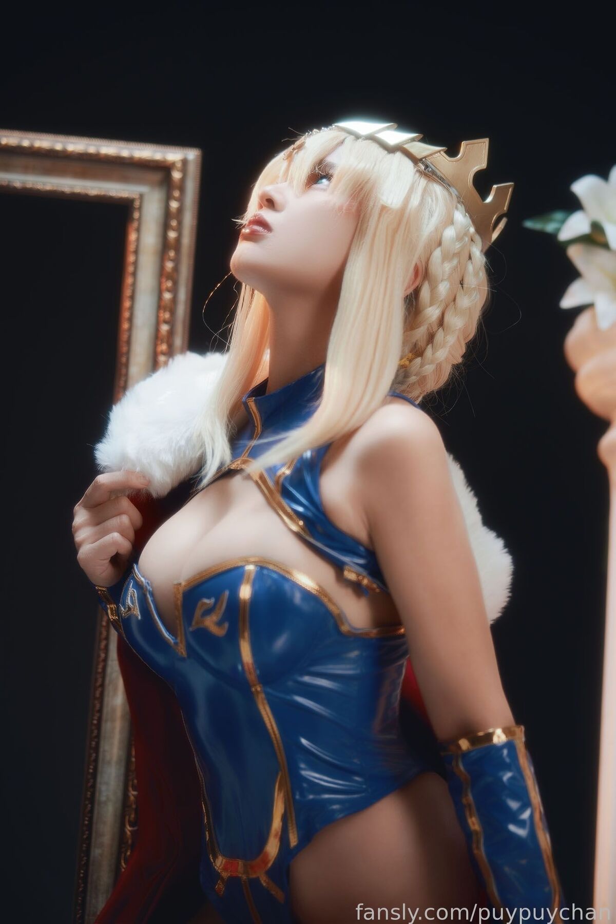 Coser@Puypuychan プィプィ Puypuychan cosplay Artoria Lancer FateGrand Order Part2 0018 4182887755.jpg