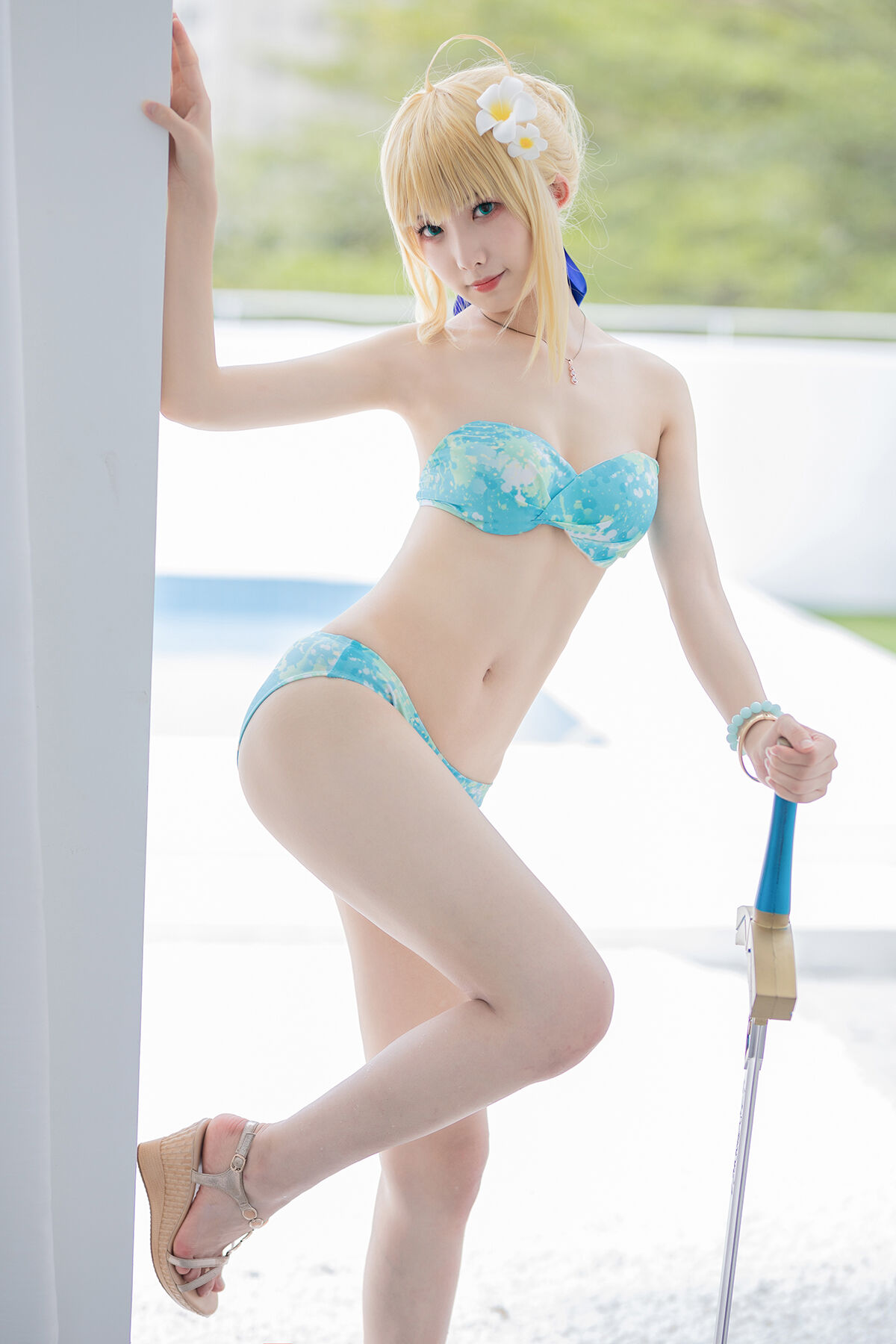 Coser@封疆疆v – saber水着