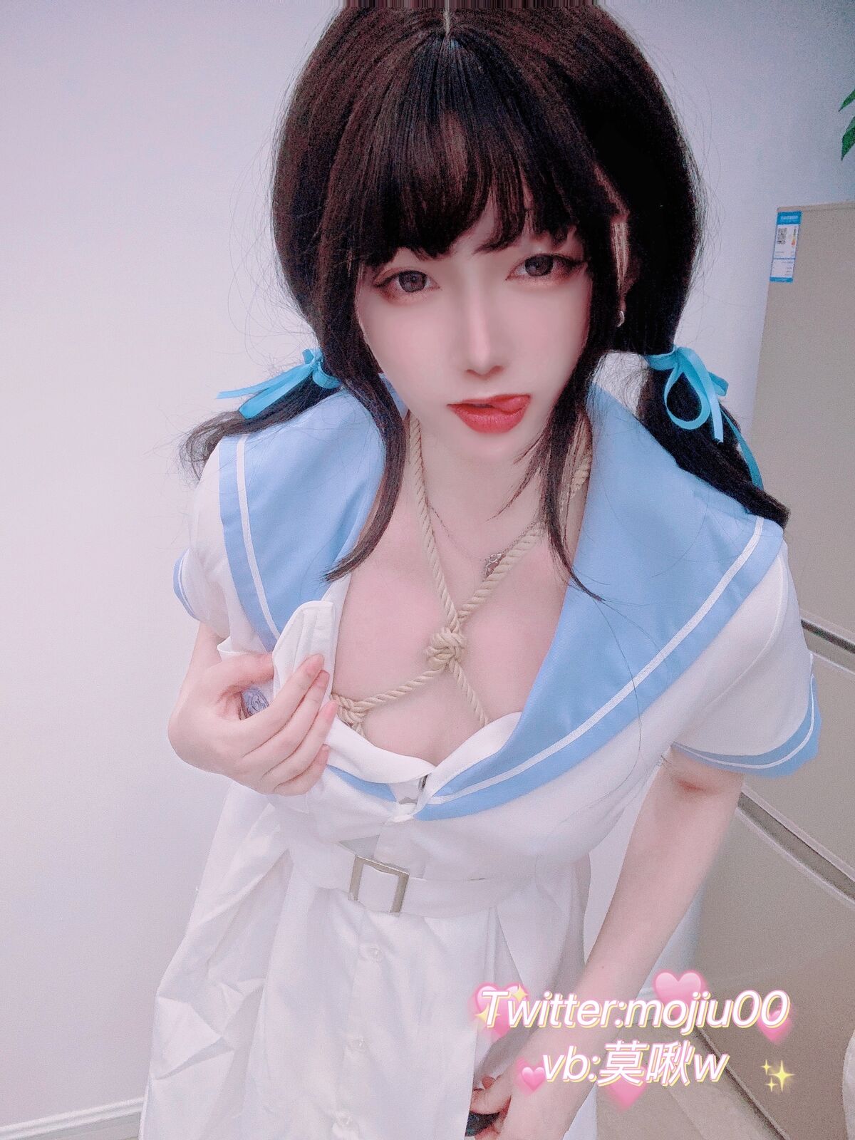 Coser@小青茗 反差美少女诱惑白丝JK 0015 8379314758.jpg