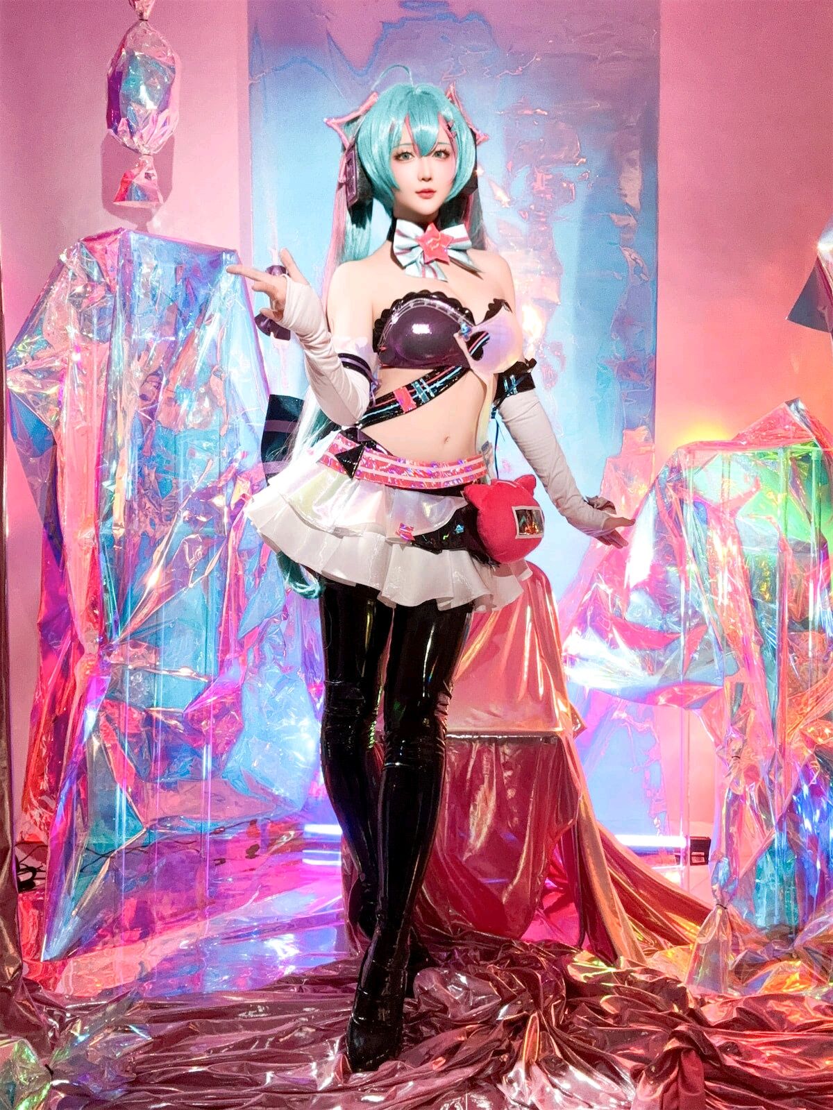 Coser@星之迟迟 Miku初音未来 喵斯快跑 0003 8274964762.jpg