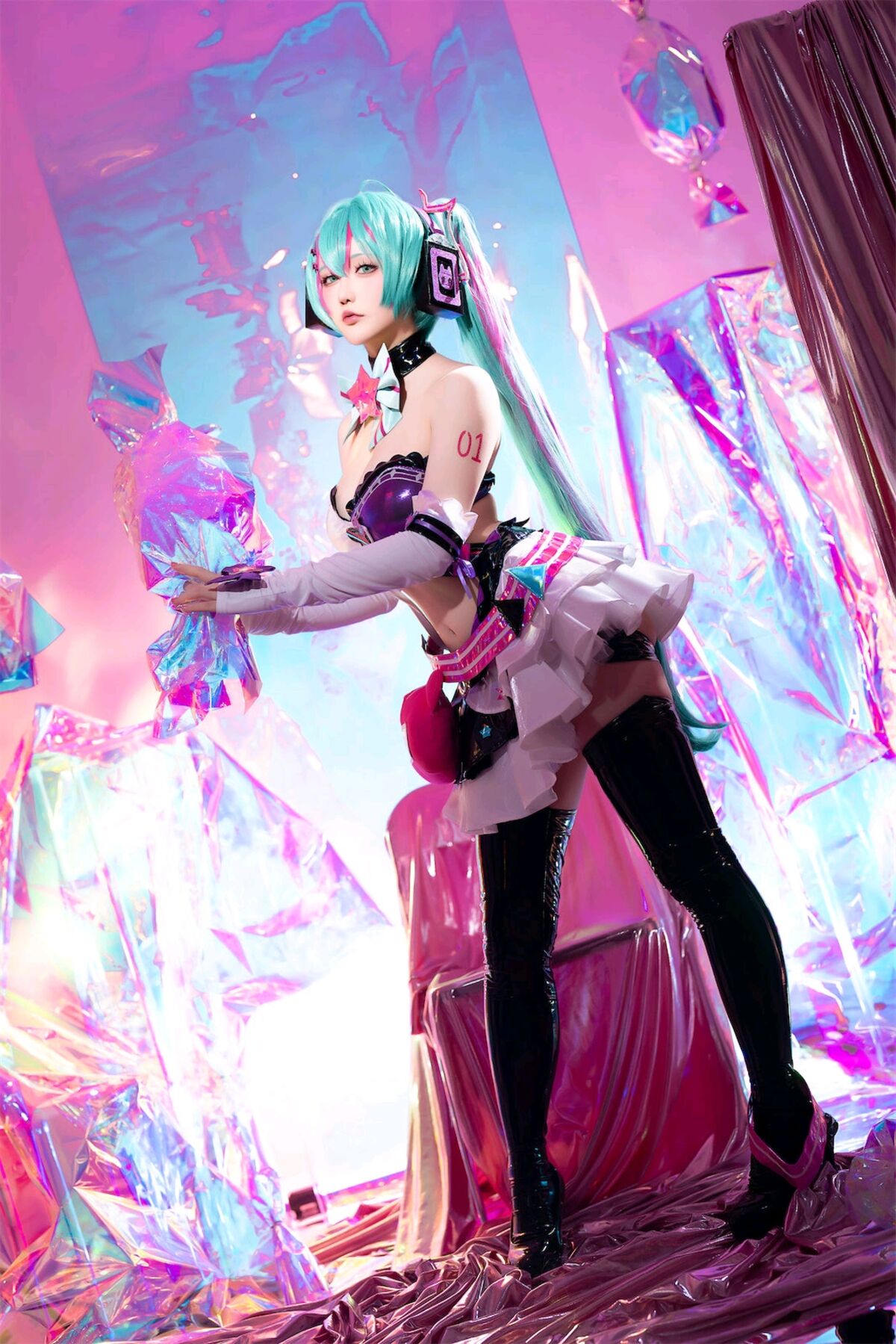 Coser@星之迟迟 Miku初音未来 喵斯快跑 0007 9917474412.jpg