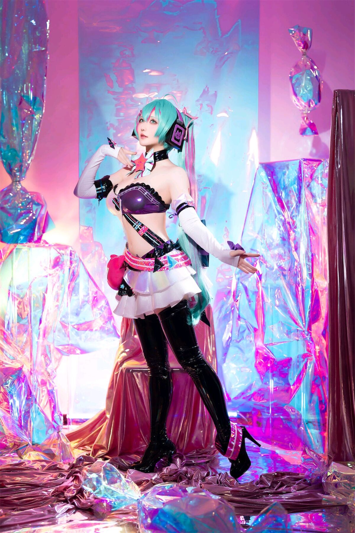 Coser@星之迟迟 Miku初音未来 喵斯快跑 0023 6949166381.jpg