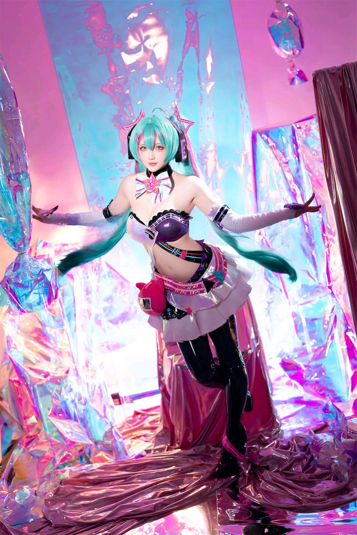 Coser@星之迟迟 Miku初音未来 喵斯快跑 0035 8508503381.jpg