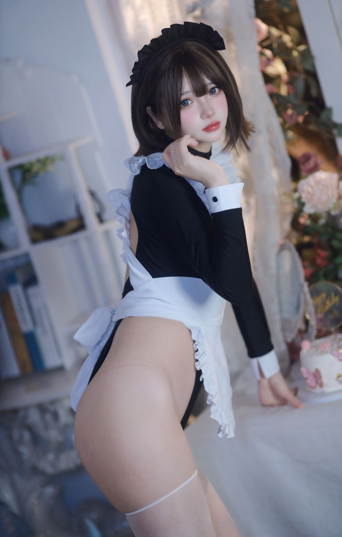 Coser@疯猫ss 少女的衣橱 连体女仆 0006 0066210197.jpg