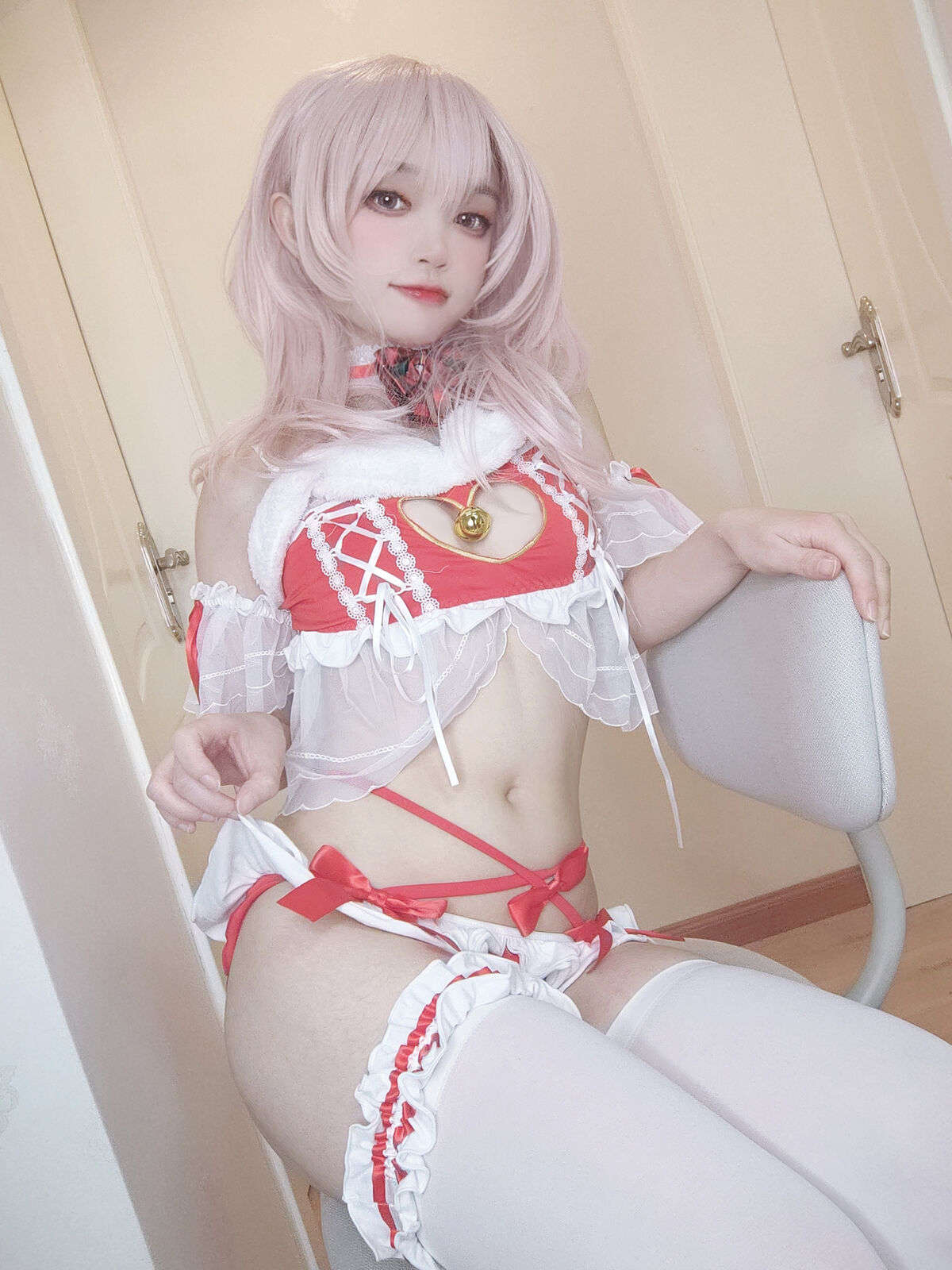 Coser@神沢永莉 平安夜红色分体式 Part1 0001 2325461764.jpg