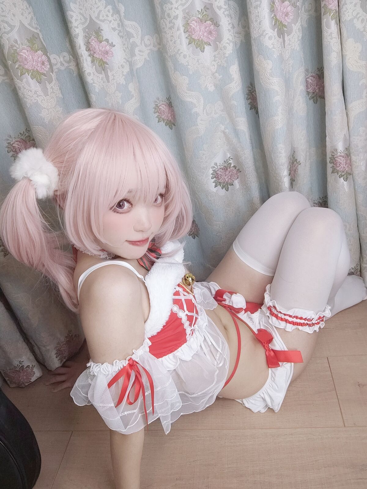 Coser@神沢永莉 平安夜红色分体式 Part1 0046 6078135717.jpg