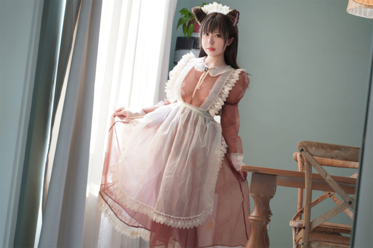 Coser@虎森森 棕色透明女仆 0004 0759472869.jpg