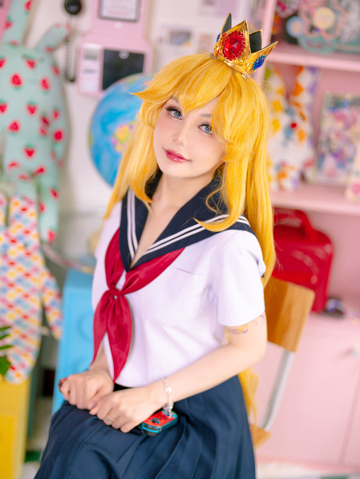 Coser@Joyce Lin Peach School Girl 0001 1352768835.jpg