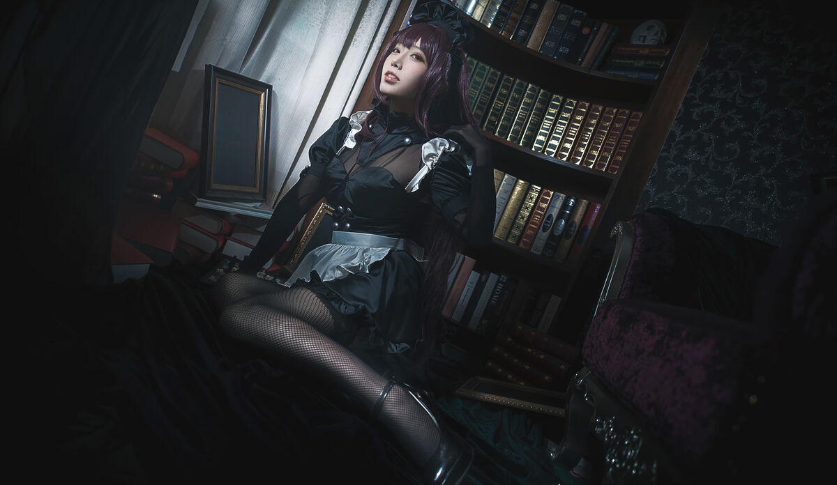 Coser@切切Celia FGO 斯卡哈 女仆 兔女郎 0018 0027868553.jpg