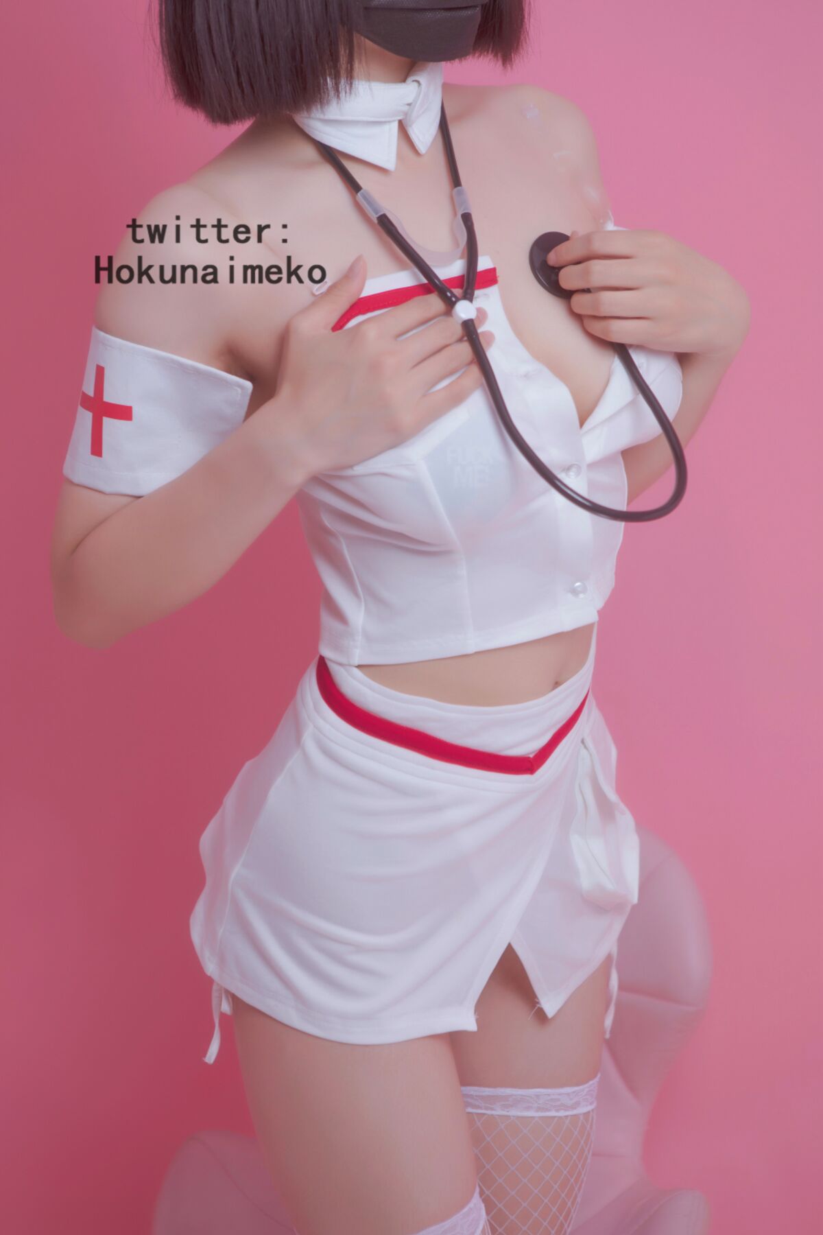 Coser@北乃芽子 Hokunaimeko オリジナルコスプレ 看病してあげるよ 0006 1292898943.jpg