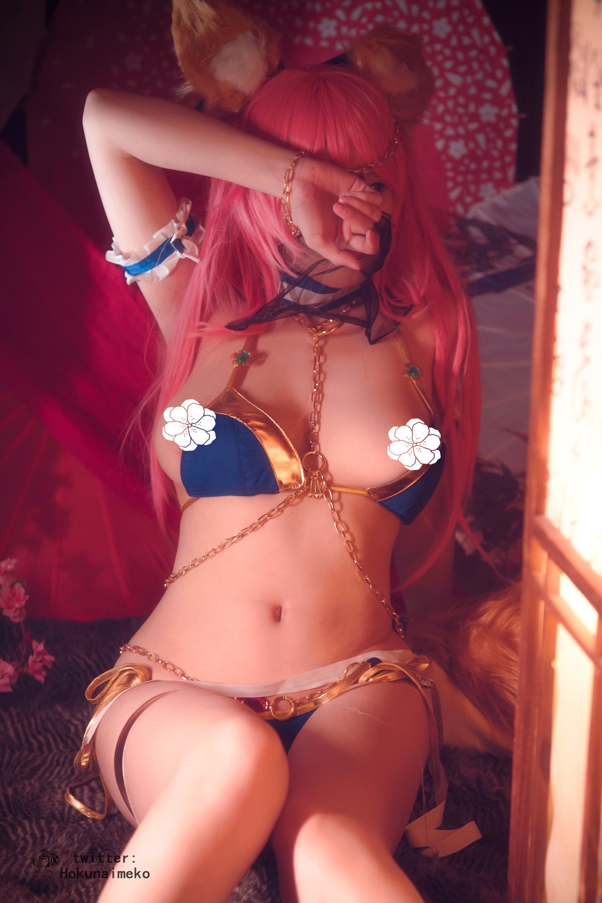 Coser@北乃芽子 Hokunaimeko 玉藻前 水着ver 踊り子風 0027 7273569200.jpg