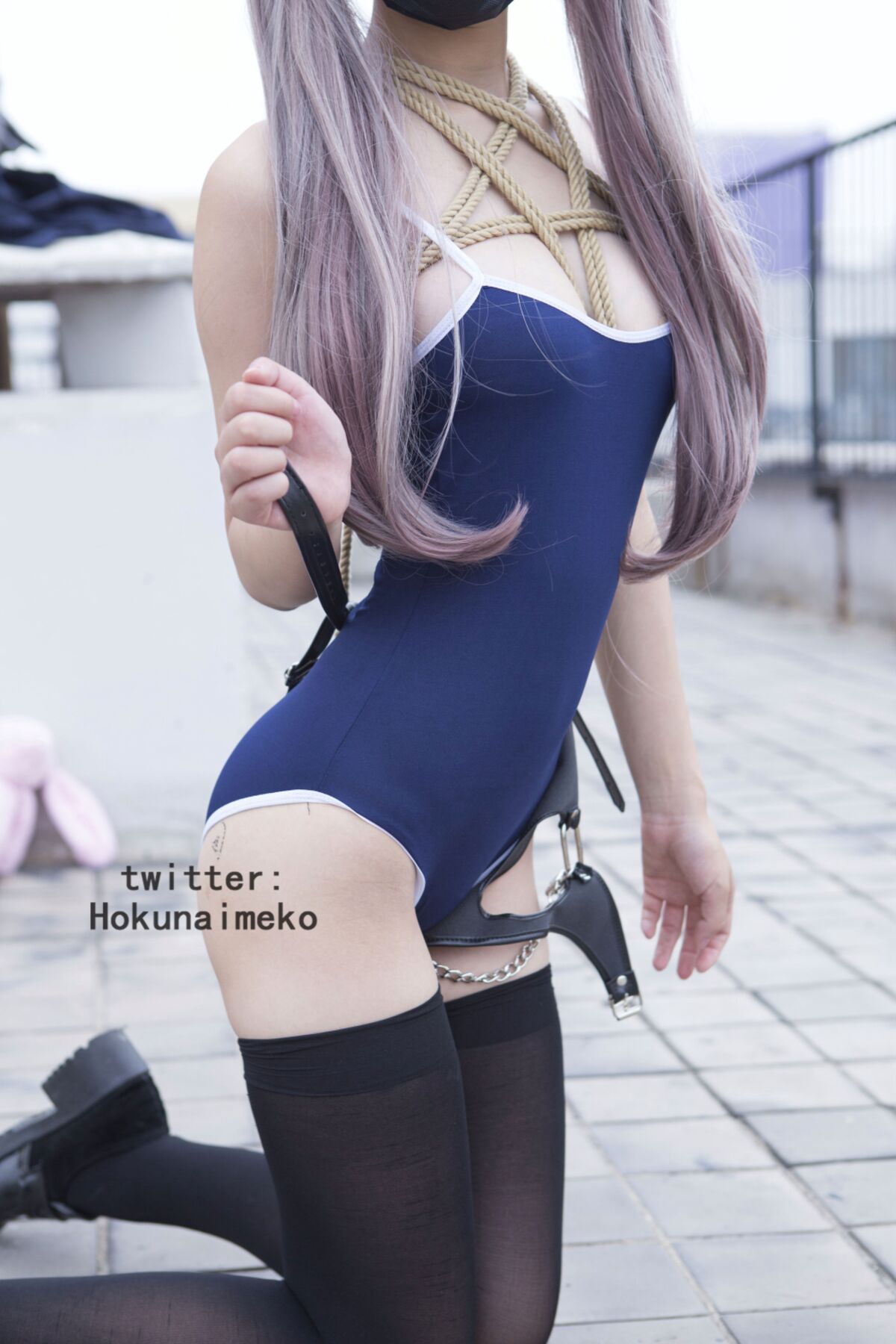 Coser@北乃芽子 Hokunaimeko 絞り 露出 スク水のＪＫ 0067 4537165626.jpg