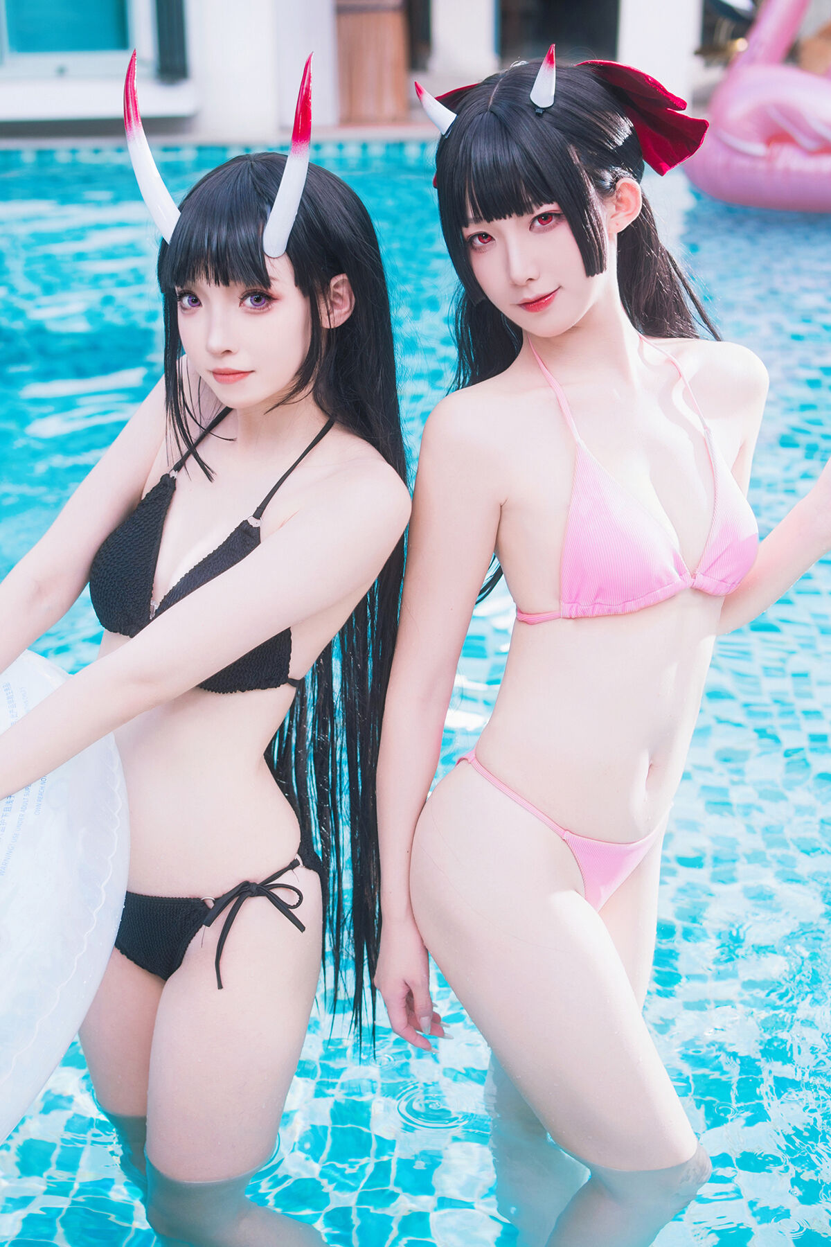 Coser@封疆疆v And 祖木子 – 能代x酒匂泳装