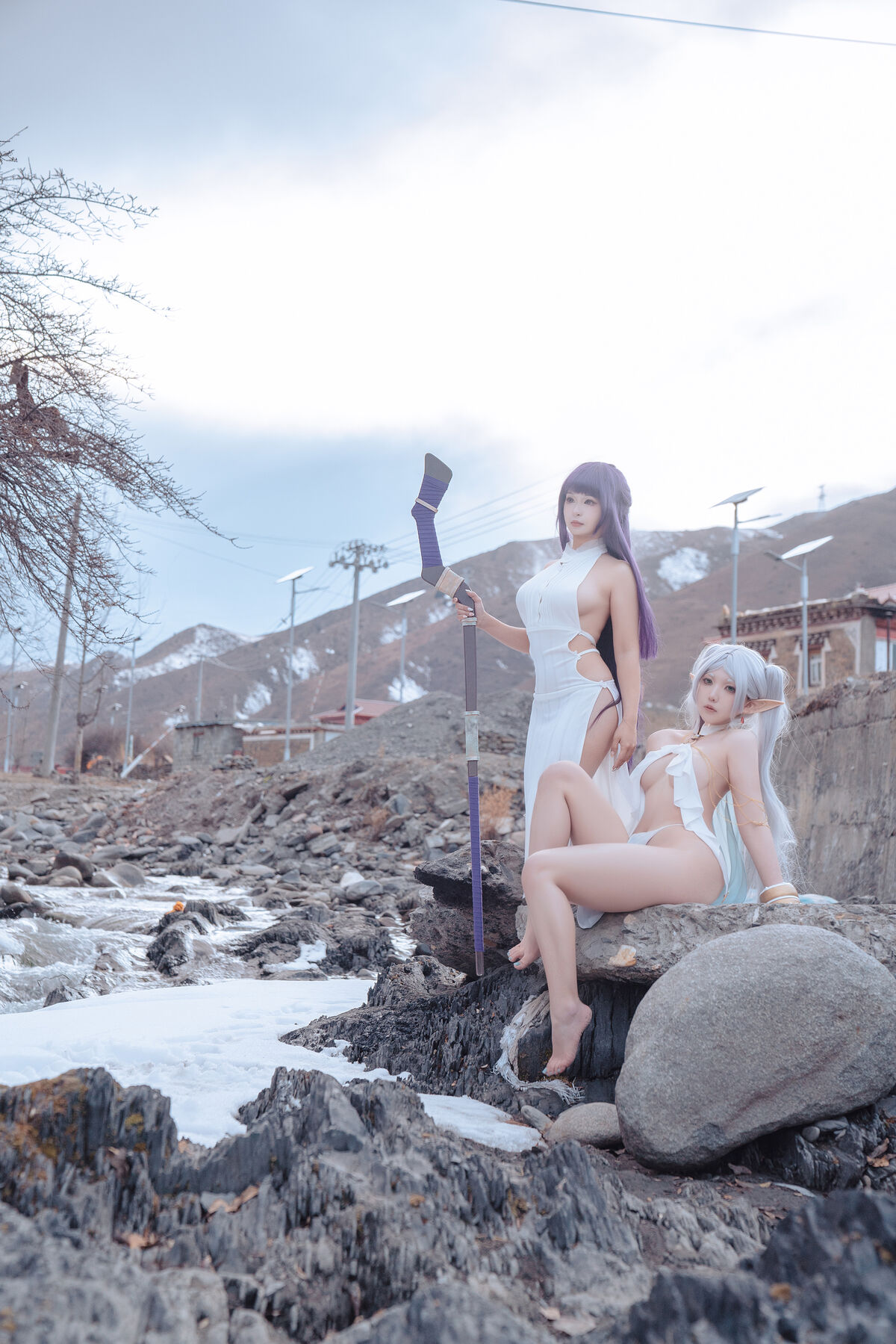 Coser@小和甜酒 And 橙风千雅 雪山 菲伦 And 芙莉莲 0048 6543199388.jpg