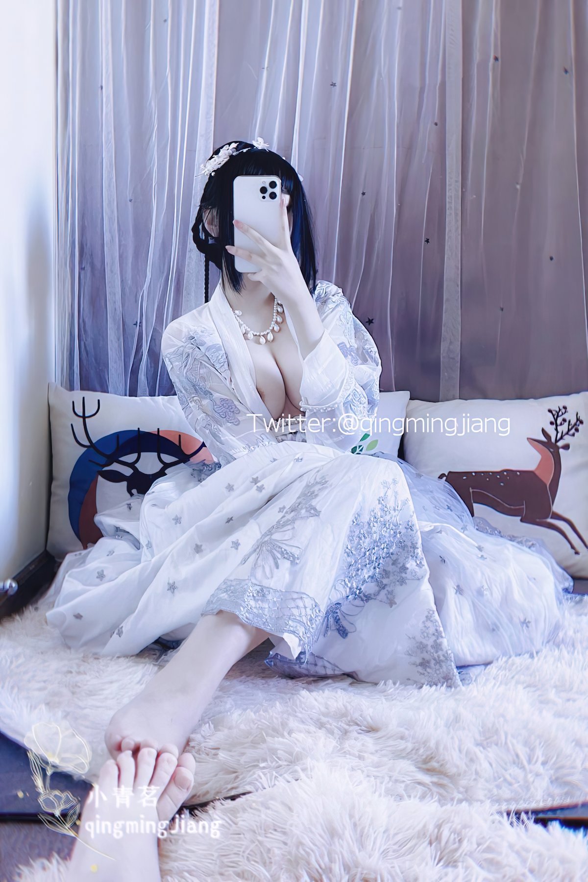 Coser@小青茗 唯美唐装古风下的美妙胴体 0022 0946718896.jpg