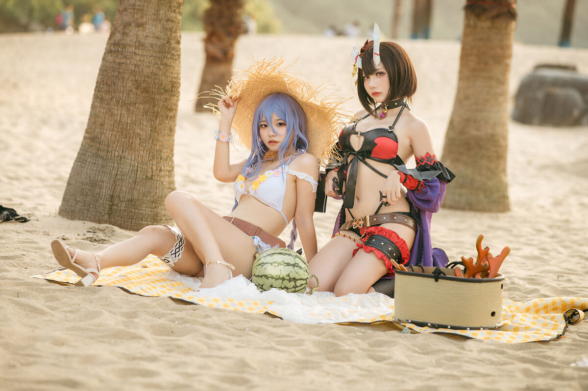 Coser@是一只熊仔吗 And 伊喵君Nya 公主连结 静流x惠理子 0037 8823852957.jpg